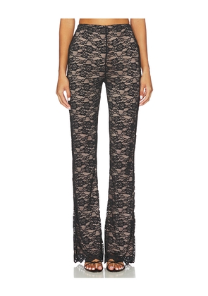 MAJORELLE Zariah Pant in Black. Size XS. Also in XXS.