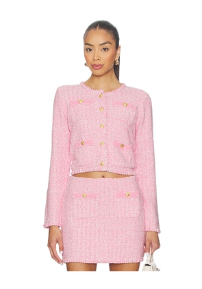 LoveShackFancy Delcie Cardigan in Pink. Size M. Also in XL.