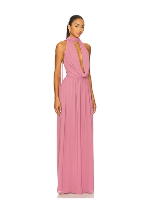 Lovers and Friends Isabella Gown in Mauve. Size XL. Also in XXS, S.