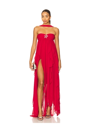 Nana Jacqueline Mariah Dress in Red. Size S. Also in M.