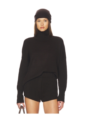 Lisa Yang Heidi Sweater in Brown. Size 2. Also in 1.