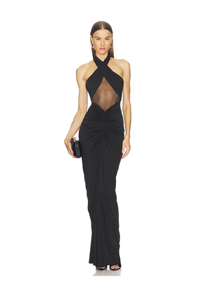 Michael Costello x REVOLVE Caminia Gown in Black. Size S. Also in XL.