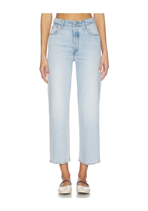 LEVI'S Ribcage Straight Ankle in Blue. Size 26. Also in 24, 25, 27, 28, 29, 30, 31, 32.