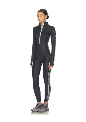 My Sunday Ski Onesie Base Layer Jumpsuit in Black. Size XS/S. Also in M/L.