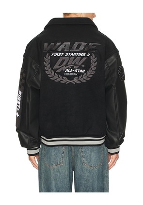 Li-Ning Way Of Wade Jacket in Black. Size M. Also in L, XL/1X, XXL/2X, XXXL/3X.