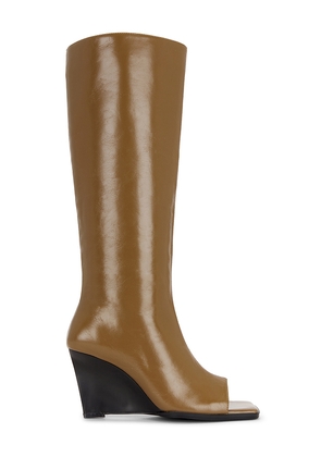 Nakedvice The Lena Boot in Brown. Size 5. Also in 6, 7, 8, 9, 10.