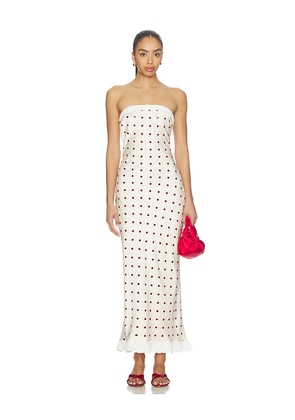 Maude Club Donni Dress in Ivory. Size XS. Also in S, M, L, XL.