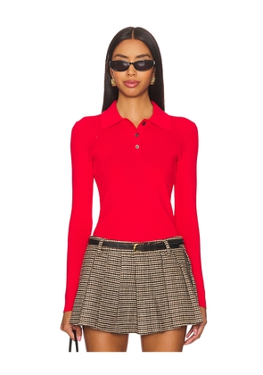 Solid & Striped The Debra Top in Red. Size XL. Also in S.