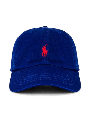 Polo Ralph Lauren Classic Chino Cap in Royal.