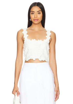 Tularosa Kimmy Top in White. Size XL. Also in L.