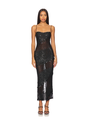 retrofete Carmine Dress in Black. Size XL. Also in XXL.