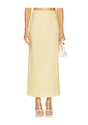 Rue Sophie Adan Skirt in Yellow. Size XS. Also in S, XL.