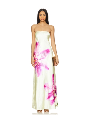 Runaway The Label Celeste Maxi Dress in Lemon. Size S. Also in M.