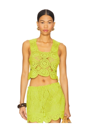 PQ Aria Top in Green. Size M-L. Also in XS-S.