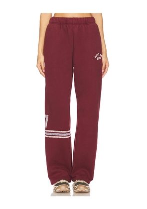 The Mayfair Group Just Be Fucking Kind Sweatpants in Burgundy. Size S/M. Also in M/L.