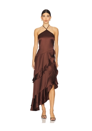 Steve Madden Caspia Dress in Chocolate. Size 2. Also in 10, 6.