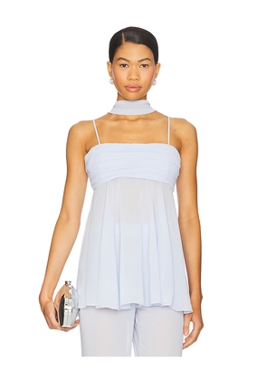 SEROYA Tamara Top in Blue. Size XS. Also in S.