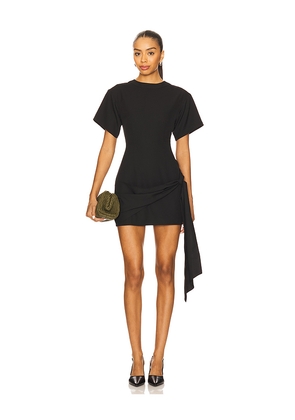 superdown Kirana Wrap Front Dress In Black in Black. Size XS. Also in S, M.