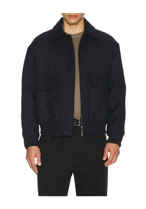Theory Modern Aviator Jacket in Navy. Size M. Also in XL/1X, XXL/2X.