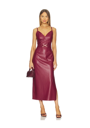Steve Madden Kailey Dress in Burgundy. Size 4. Also in 0, 6, 8, 10.