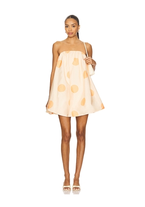 The Wolf Gang x REVOLVE X Revolve Gaia Bubble Dress in Cream. Size XS. Also in M.