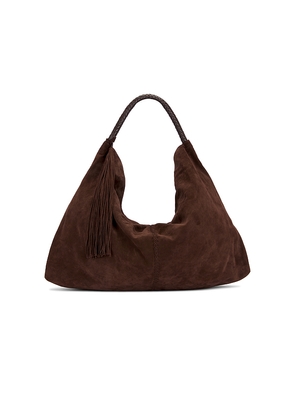 SIEDRES Galia Tote Bag in Chocolate.
