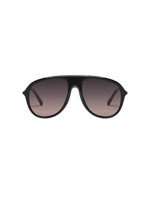 Quay Chart Topper Sunglasses in Black.