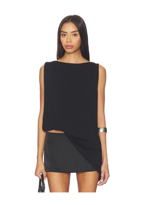 superdown Caprice Asymmetrical Top in Black. Size XS. Also in S, M.