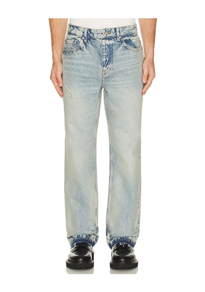 REPRESENT x Guns N' Roses Denim Jeans in Blue. Size 30. Also in 31, 32, 33, 34, 36.