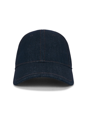 Rag & Bone Harlow Baseball Cap in Blue.