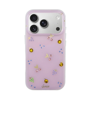 Sonix Fruit Gems Iphone 17 Pro Case in Cream.