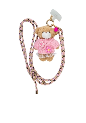 Sonix Universal Phone Crossbody Strap in Pink.