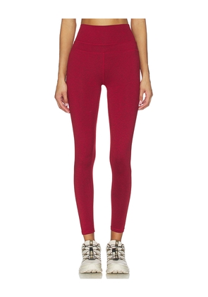 Varley Always Warm Base Layer Legging in Burgundy. Size S. Also in XS, M.