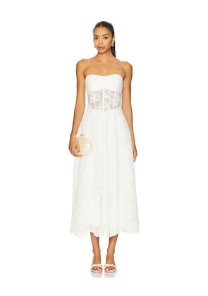V. Chapman Hazel Dress in White. Size 4. Also in 0, 2, 6, 8, 10, 12.