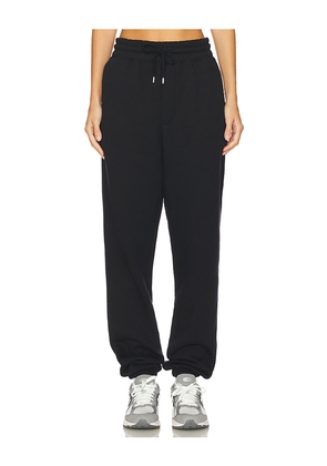 WAO The Fleece Jogger in Black. Size L. Also in XS.