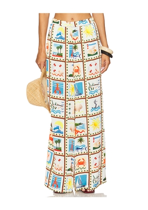 WeWoreWhat Beach Pants in Ivory. Size XL. Also in S.