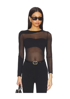 Undress Code No Promises Bodysuit in Black. Size XS. Also in S, M, L, XL.