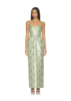 V. Chapman Cheryl Dress in Sage. Size 4. Also in 8, 10.