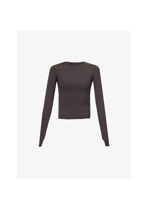 Womens Adanola Core Fitted Stretch-Woven T-Shirt