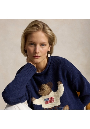 Polo Bear Roll Neck Jumper