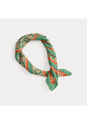 Western-Print Cotton Bandana