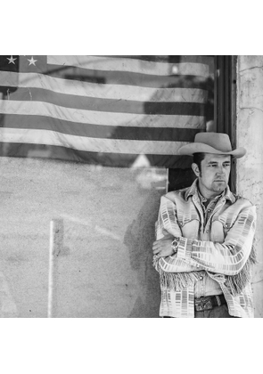 Fringe Jacquard Overshirt