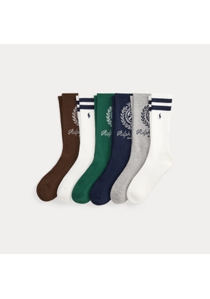 Crest Crew Sock 6-Pack