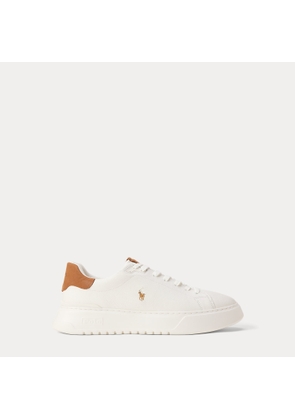 RLite Court Tumbled Leather Trainer