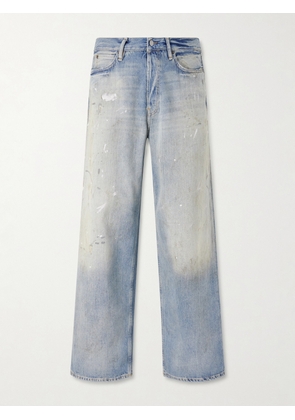 Acne Studios - Straight-Leg Distressed Jeans - Men - Blue - XXS