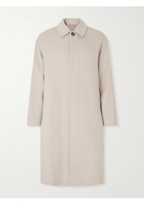 Yves Salomon - Wool and Cashmere-Blend Coat - Men - Neutrals - IT 46