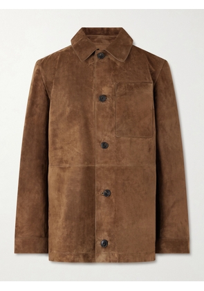 Yves Salomon - Suede Jacket - Men - Brown - IT 46