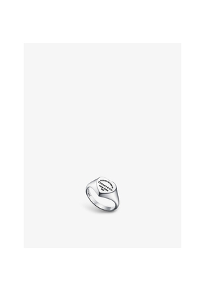 Tiffany & Co Return To Tiffany Heart Small Sterling-Silver Signet Ring