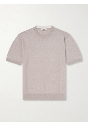Altea - Cotton and Cashmere-Blend T-Shirt - Men - Neutrals - S