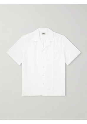 Altea - Hadley Seersucker Cotton Shirt - Men - White - S